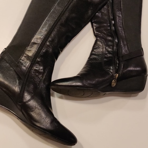 Circa Shoes - Circa Joan & David 'Yvet' Tall Leather Boots